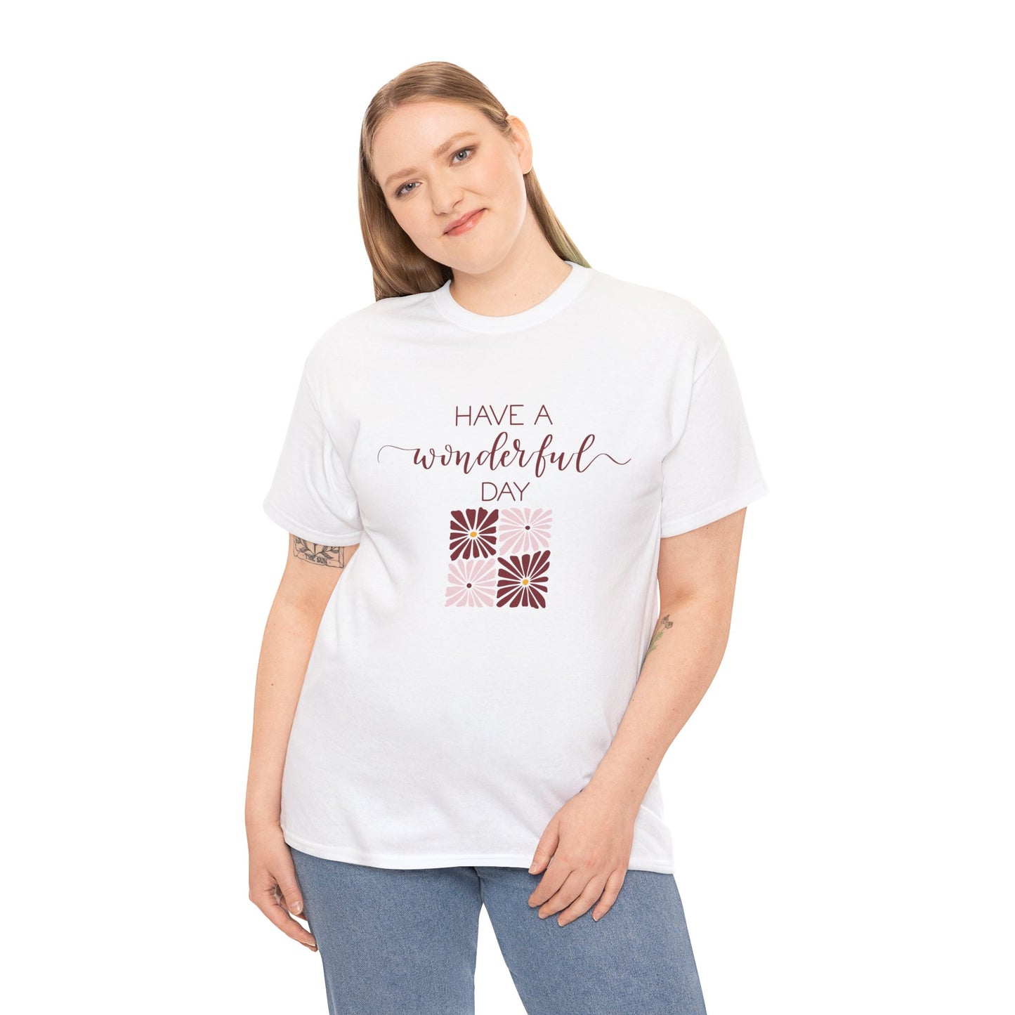 Have a Wonderful Day with Flowers T-shirt