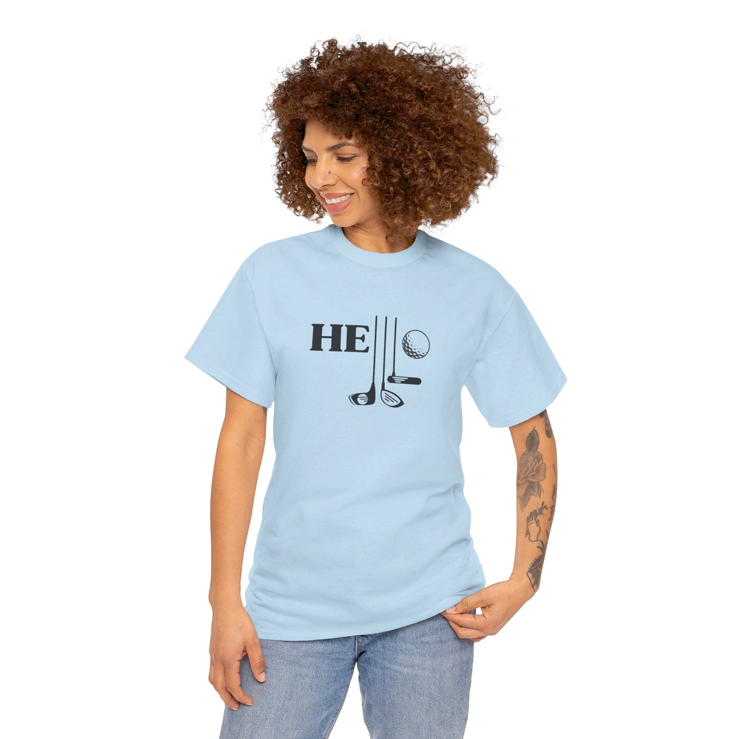 Hello Golf-themed Tee