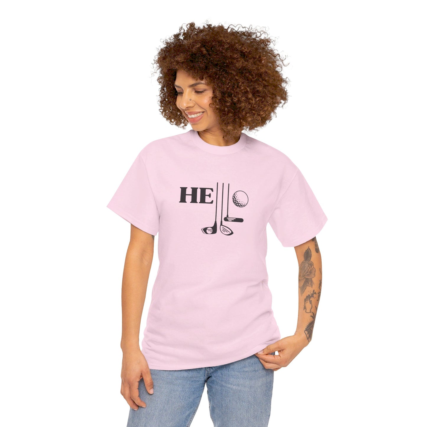 Hello Golf-themed Tee