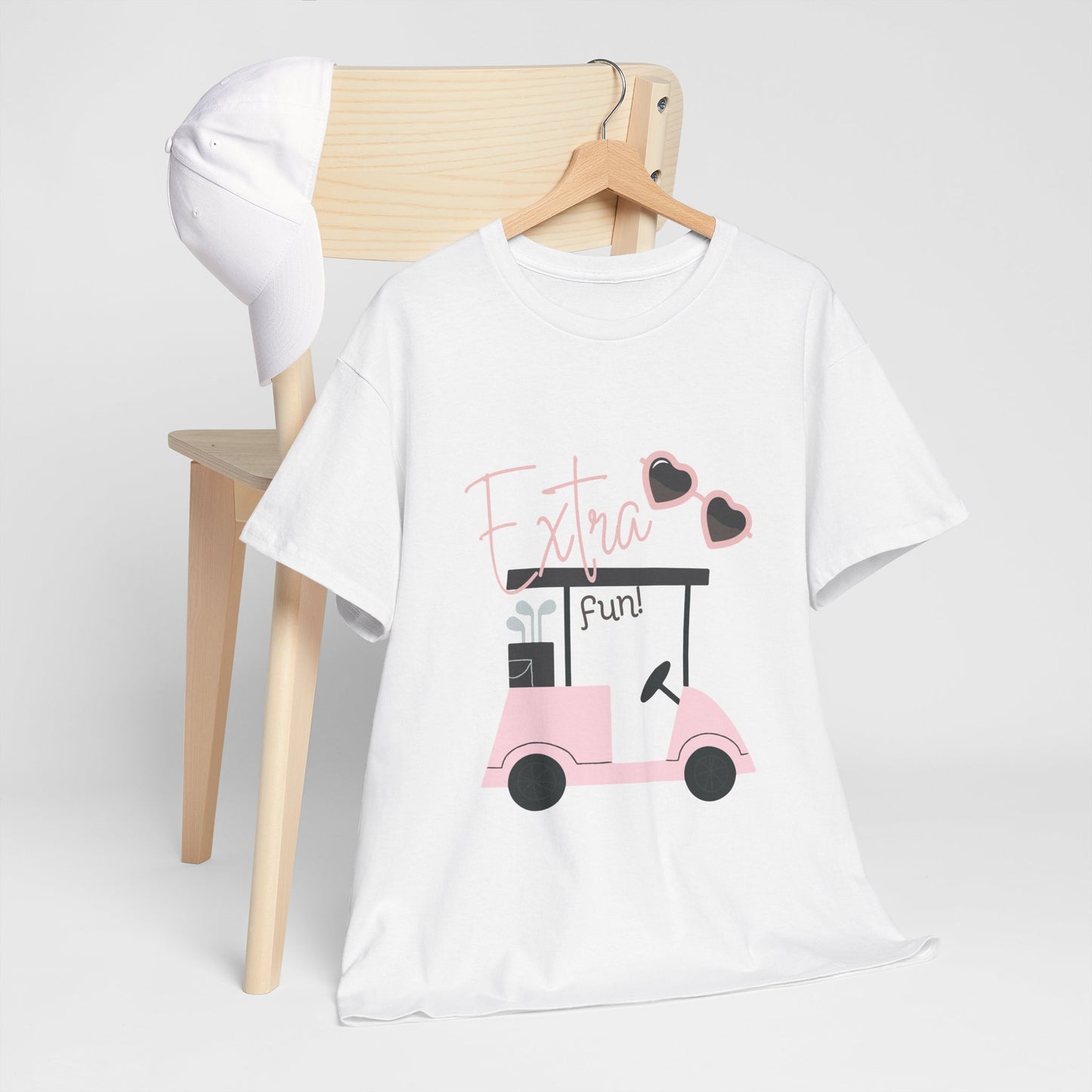 Heavy Cotton Tee - Extra Fun - Made in USA - Free Shipping