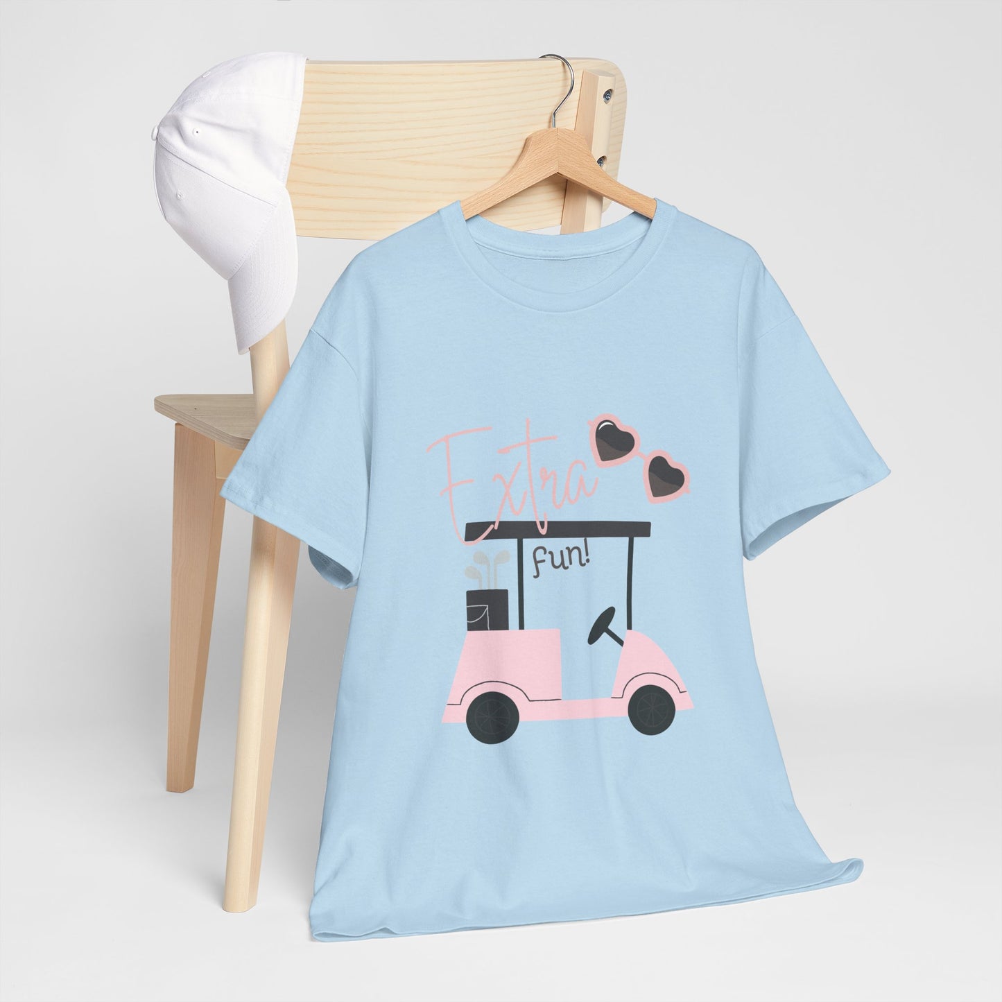 Heavy Cotton Tee - Extra Fun - Made in USA - Free Shipping