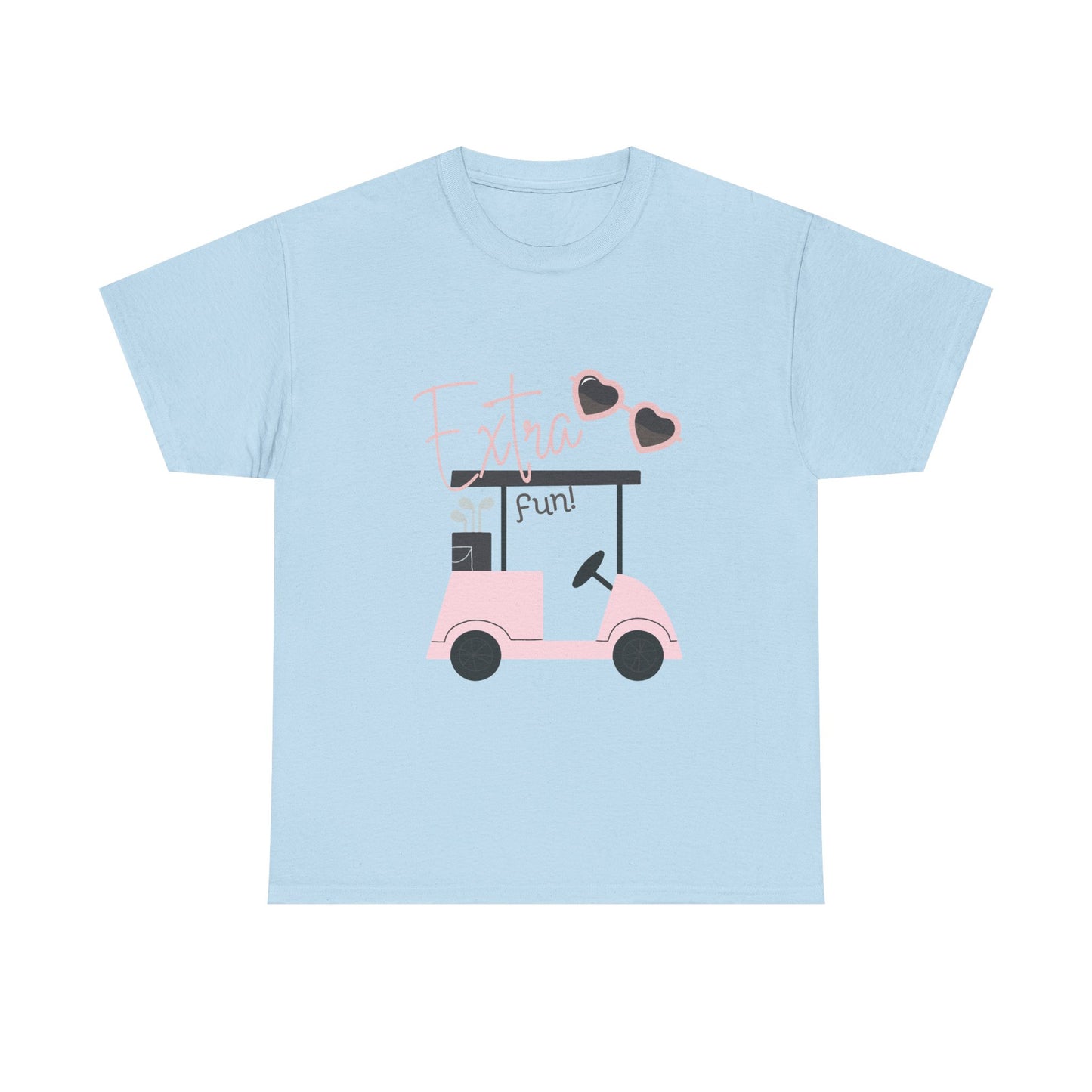 Heavy Cotton Tee - Extra Fun - Made in USA - Free Shipping