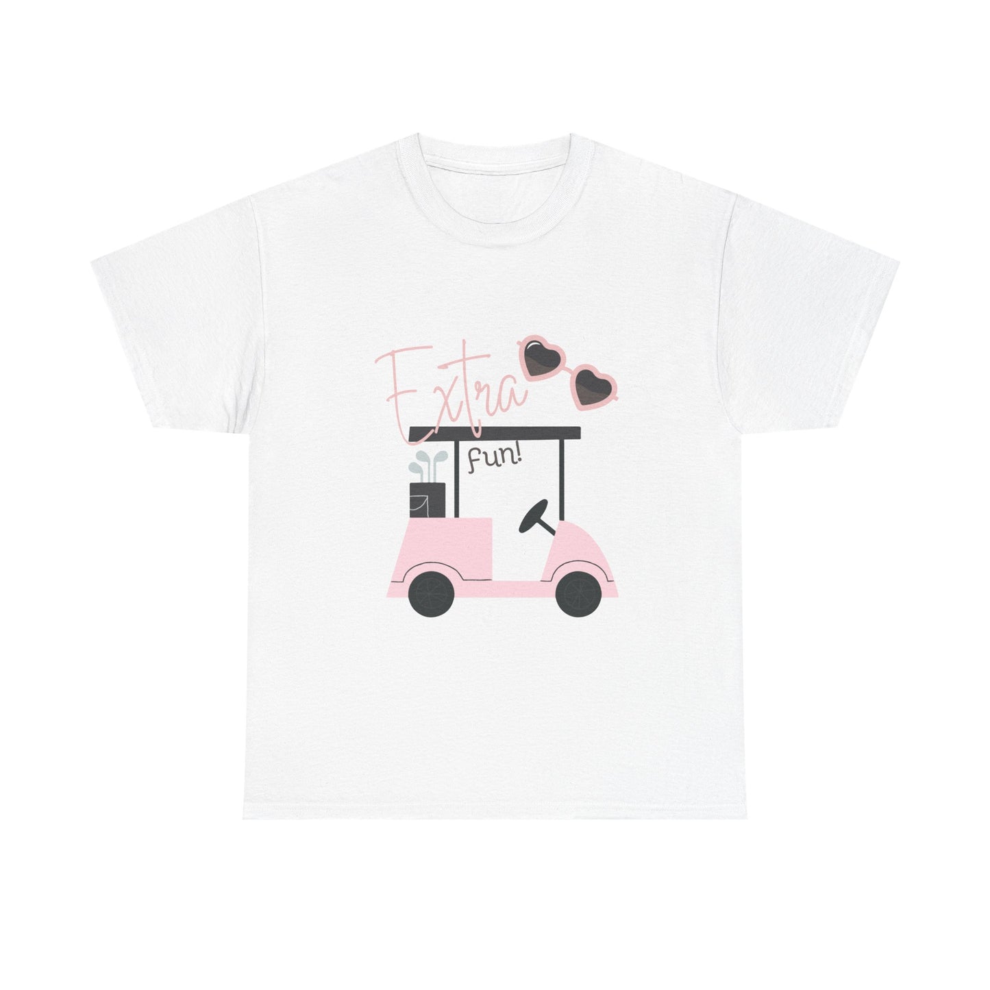Heavy Cotton Tee - Extra Fun - Made in USA - Free Shipping