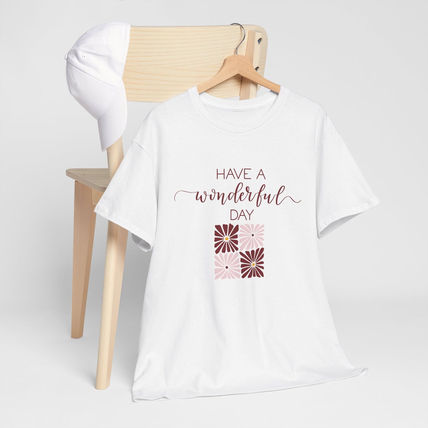Have a Wonderful Day with Flowers T-Shirt