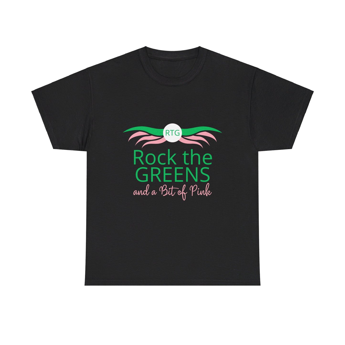 Heavy Cotton Rock the Greens and a Bit of Pink Tee