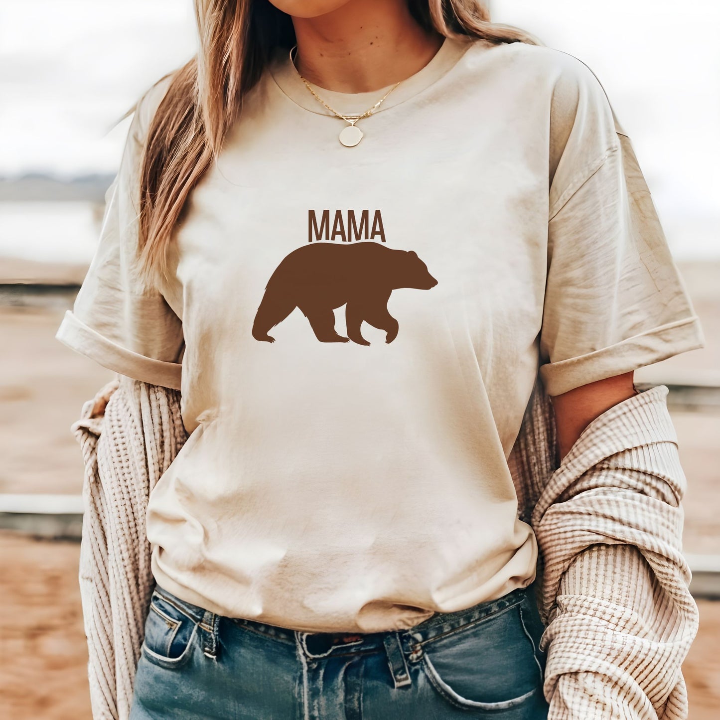 MAMA Bear Heavy Cotton T-Shirt