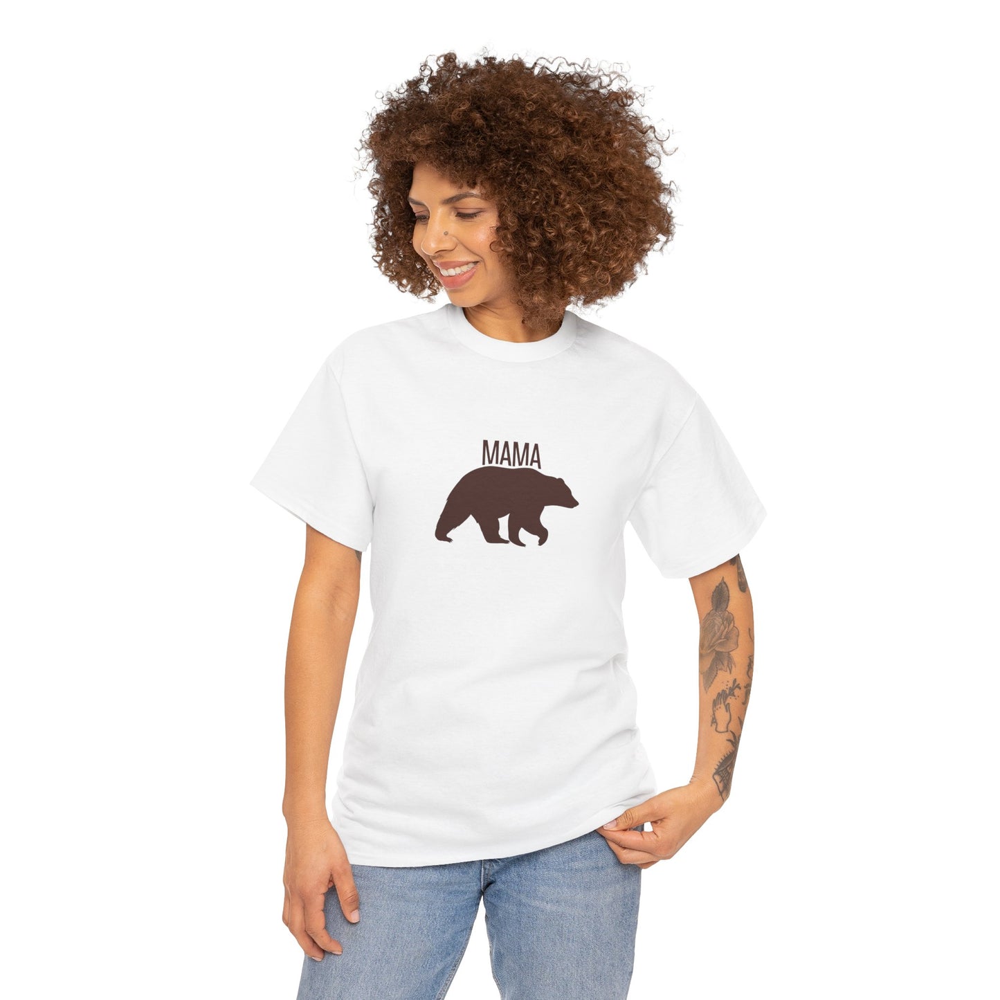 MAMA Bear Heavy Cotton T-Shirt