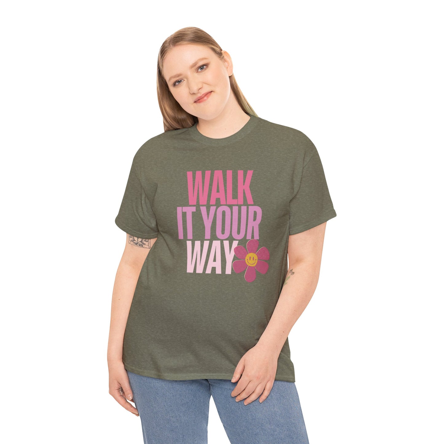 Walk It Your Way Heavy Cotton T-Shirt