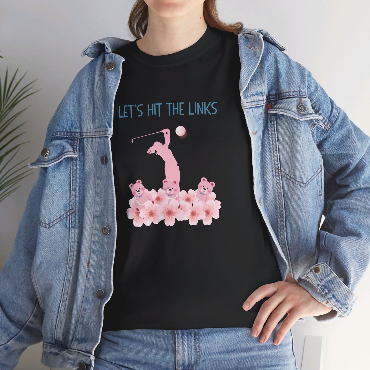 Heavy Cotton Golf Tee - Let's hit the Links