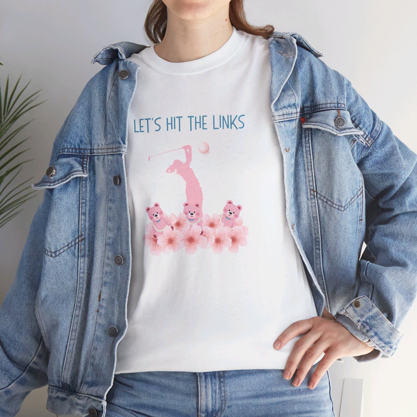 Heavy Cotton Golf Tee - Let's hit the Links