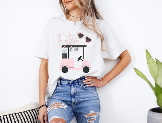 Heavy Cotton Tee - Extra Fun - Made in USA - Free Shipping
