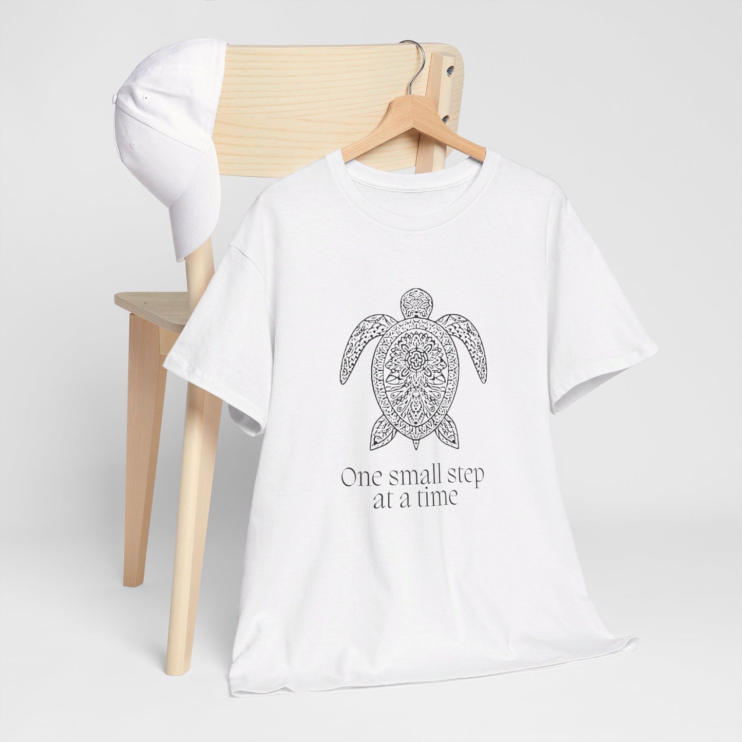 One Small Step At a Time Heavy Cotton T-Shirt