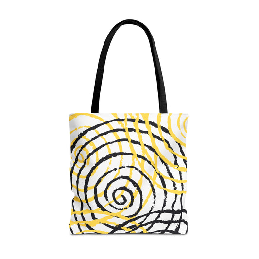 Tote Bag Spiral white - Made in USA - Free Shipping