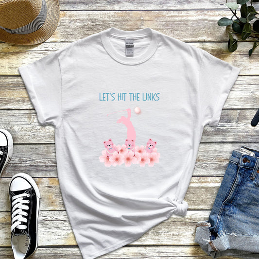 Heavy Cotton Golf Tee - Let's hit the Links