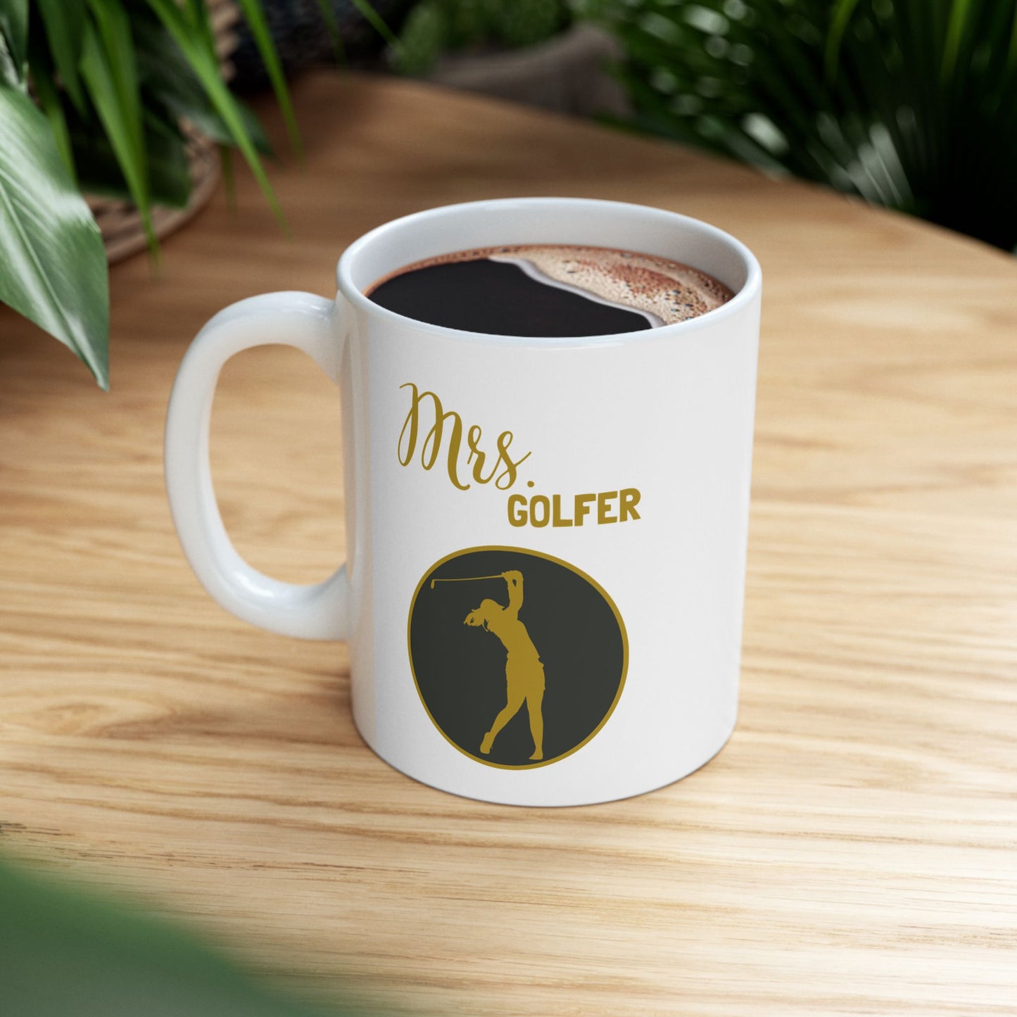 Mrs. Golfer Ceramic Mug 11 oz